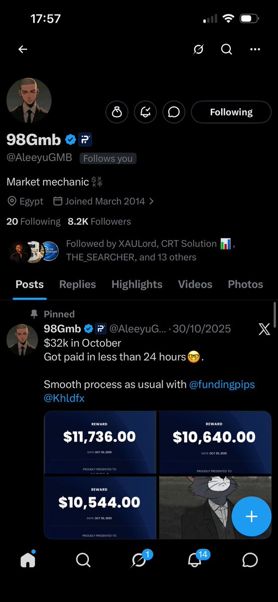ICTMafia247's tweet photo. @AleeyuGMB @SpeedouForex @ronna256 Done Sir https://t.co/9M3HluTOIY