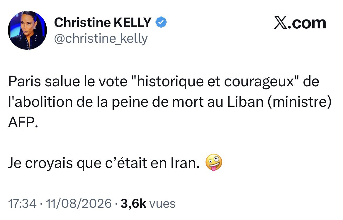 realmarcel1's tweet photo. C’est au Liban, c’est ça qui est écrit.
À côté du Liban, il y a Israël qui rétablit la peine de mort, mais seulement pour les arabes. https://t.co/81GO51vIa8