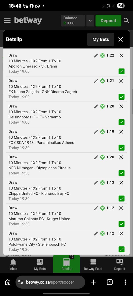 TManaga1273's tweet photo. BW68387185
fulltime over 0.5 goals ⚽️

BW68386B54
fulltime over 0.5/1.5 goals 👑⚽️

BW68386564
fulltime under 3.5 goals 🩵⚽️

BW68281C40
Under 7.5 goal's ⚽ 
Let's try guys 🔥 🔥 https://t.co/40udIKxOjv