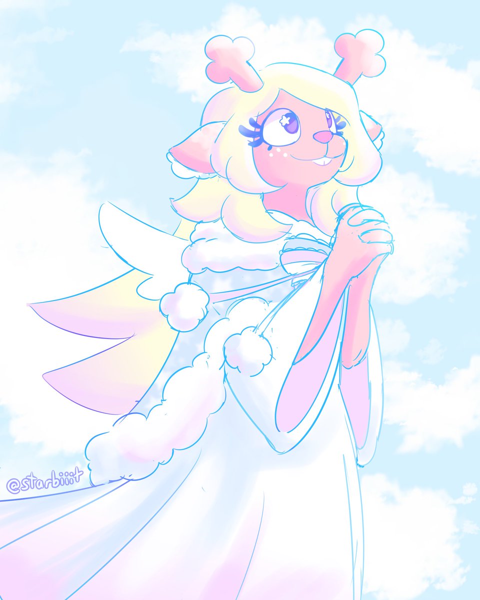 starbiiit's tweet photo. happy noelle as apology for my last post ok #deltarune https://t.co/Qz2ujt6O9x