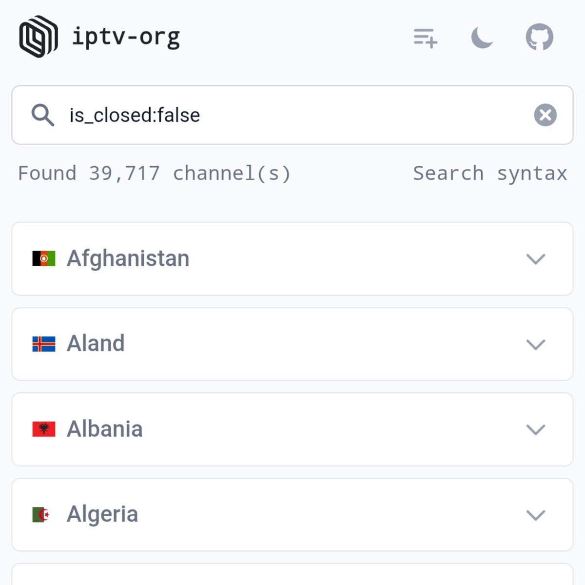 Techjunkie_Aman's tweet photo. IPTV just got a LOT easier.

IPTV-org is a massive open-source collection of publicly available live TV channels from around the world.

• Thousands of channels
• Global playlists
• M3U support
• EPG data
• Channel database
• Public API
• Works with VLC and other IPTV players
• Completely open source
• CC0 licensed

How to use it:
1. Copy the IPTV playlist link
2. Open it in a compatible IPTV player
3. Start watching live channels

You can also find country, language, and category-specific playlists in the project.

A seriously useful project if you want to explore free, publicly available live TV streams.
