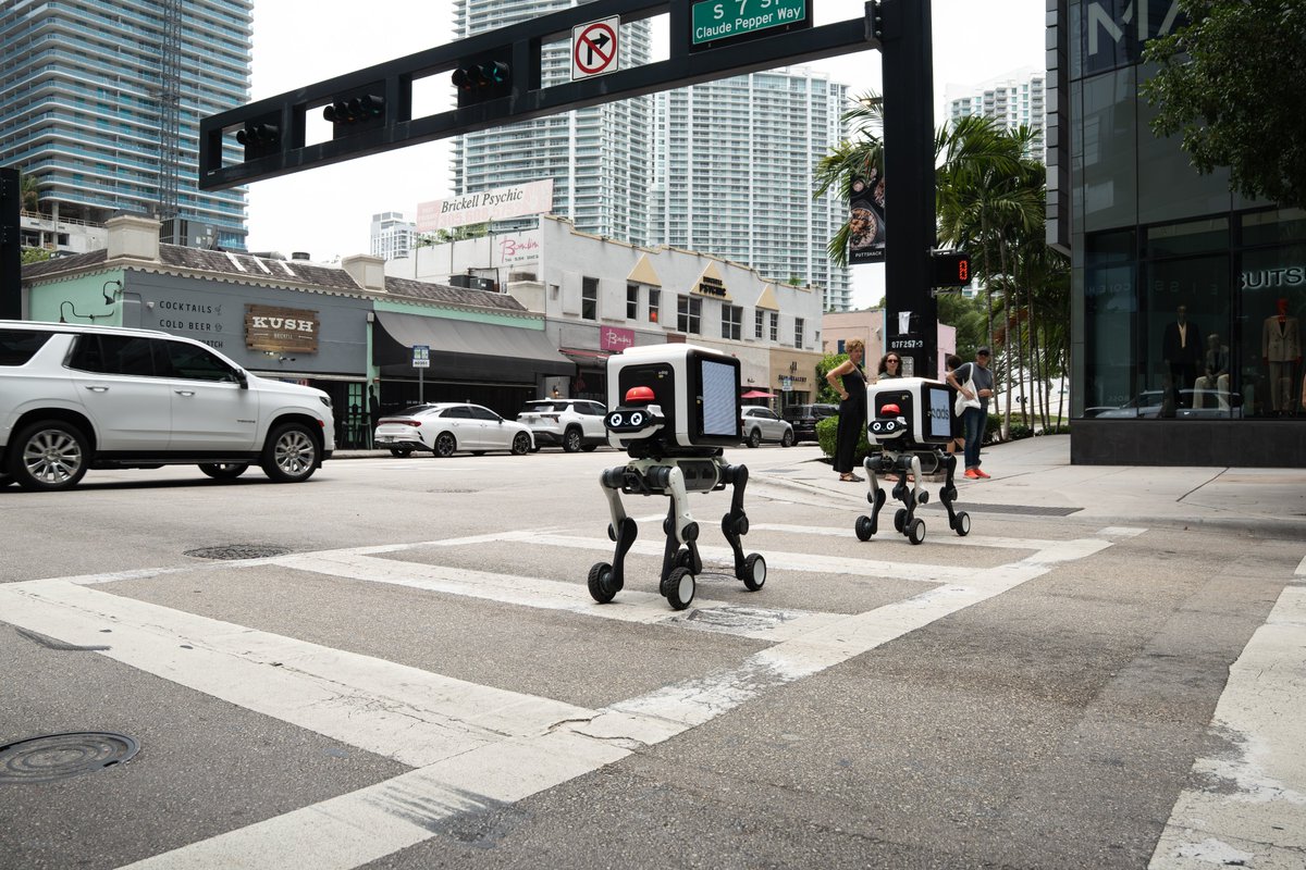 Robotcom's tweet photo. (5/6)

More mobility creates a harder autonomy problem.

More environments. More edge cases. More unpredictability. 

That's why we're expanding our ongoing collaboration with @fieldai_ as r-dog moves toward production.

Field Foundation Models will serve as its autonomy brain. https://t.co/m3LcQGJBcP