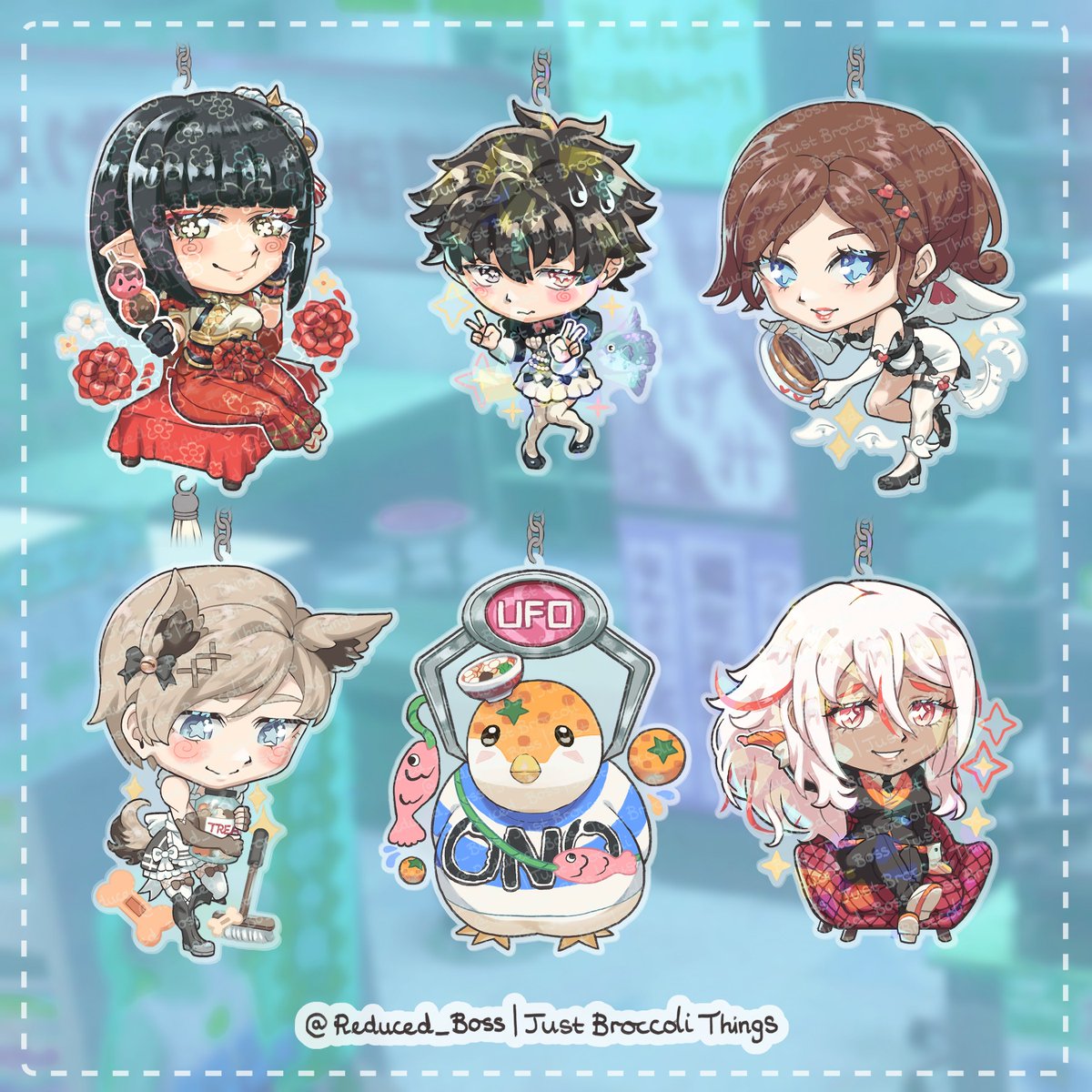 Reduced_Boss's tweet photo. Greetings everyone, I'm pleased to announce that I now have a digital storefront! There's a selection of keychains from games such as Resident Evil, The Somnium Files and more with plans to add other designs and types of merch in the future.

https://t.co/Ca7F7RCWOy
(*More below) https://t.co/DrJriScYUs