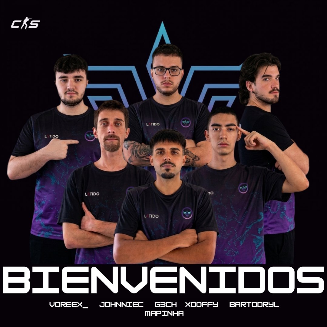 Venus_eSports1's tweet photo. VOLVEMOS AL RUEDO, estos son nuestros nuevos protagonistas!🔥

Después de meses trabajando en la sombra, es hora de comenzar a escribir una nueva historia...🖋️

Bienvenidos a Venus eSports!💜
#wearevenus💜 https://t.co/GVpA7SXhpw