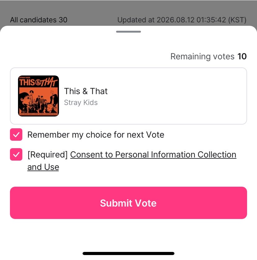hyunkitte's tweet photo. 🚨abriu mais uma votação na MNET agr são 10 votos por dia/ conta
“Billboard Korea Fan Choice Music”

• Período da votação: De 11/08 às 14:00 até 16/08 12:00

• Onde votar: app aplicativo Mnet Plus (acessando a aba de votações)

https://t.co/BjsvdFTdzv https://t.co/BXEfUpkKTE