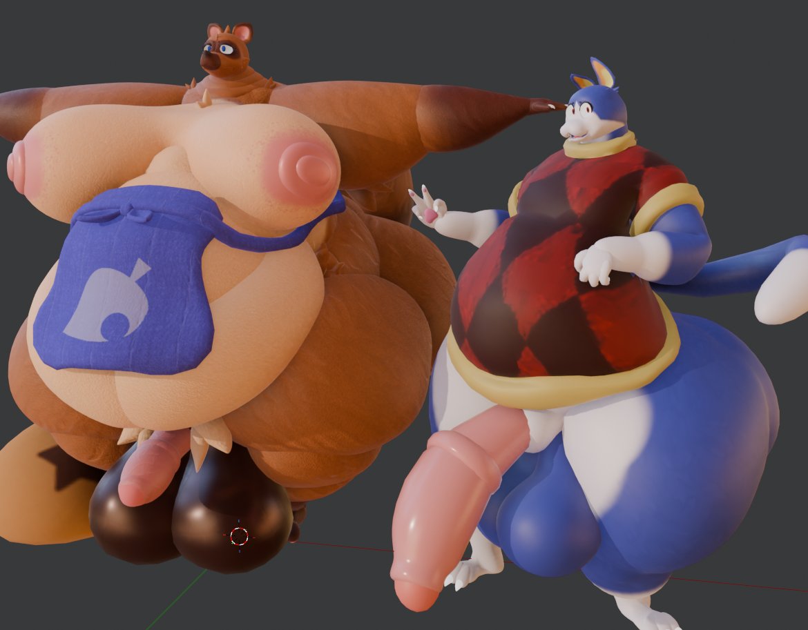 PsiSushi's tweet photo. my beloved fat tanuki husband (old ass Rover model for scale) https://t.co/Ew2G5g8056
