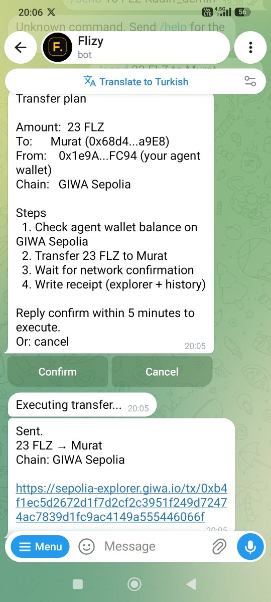 DCCCXXIII823's tweet photo. @Flizyapp @GIWA_by_Upbit As i promise, i have just sent FLZ token to another wallet on TG. 
Really enormous. 
Congratulations team again👏👏👏 and i share both SS about process and result https://t.co/zvF1tvpdd5
