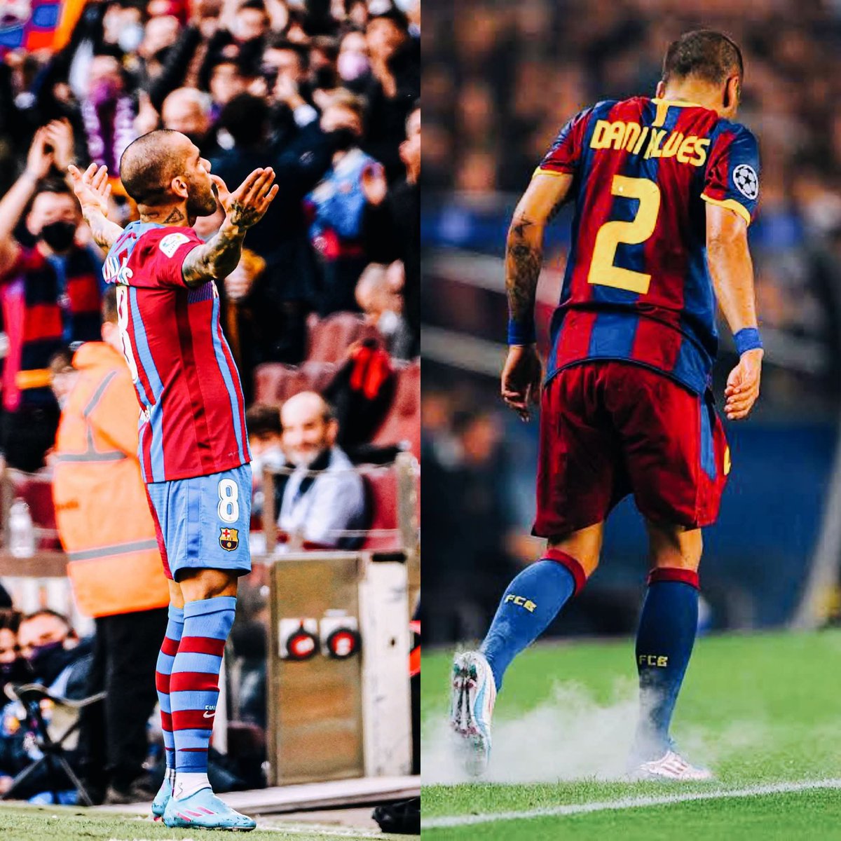 alimessi30's tweet photo. الظهير الأيمن الذي لم يعوضه أحد في برشلونة حتي عاد هو مرة أخرى لكي يعوض نفسه 🤩 https://t.co/BtrfawAnwP
