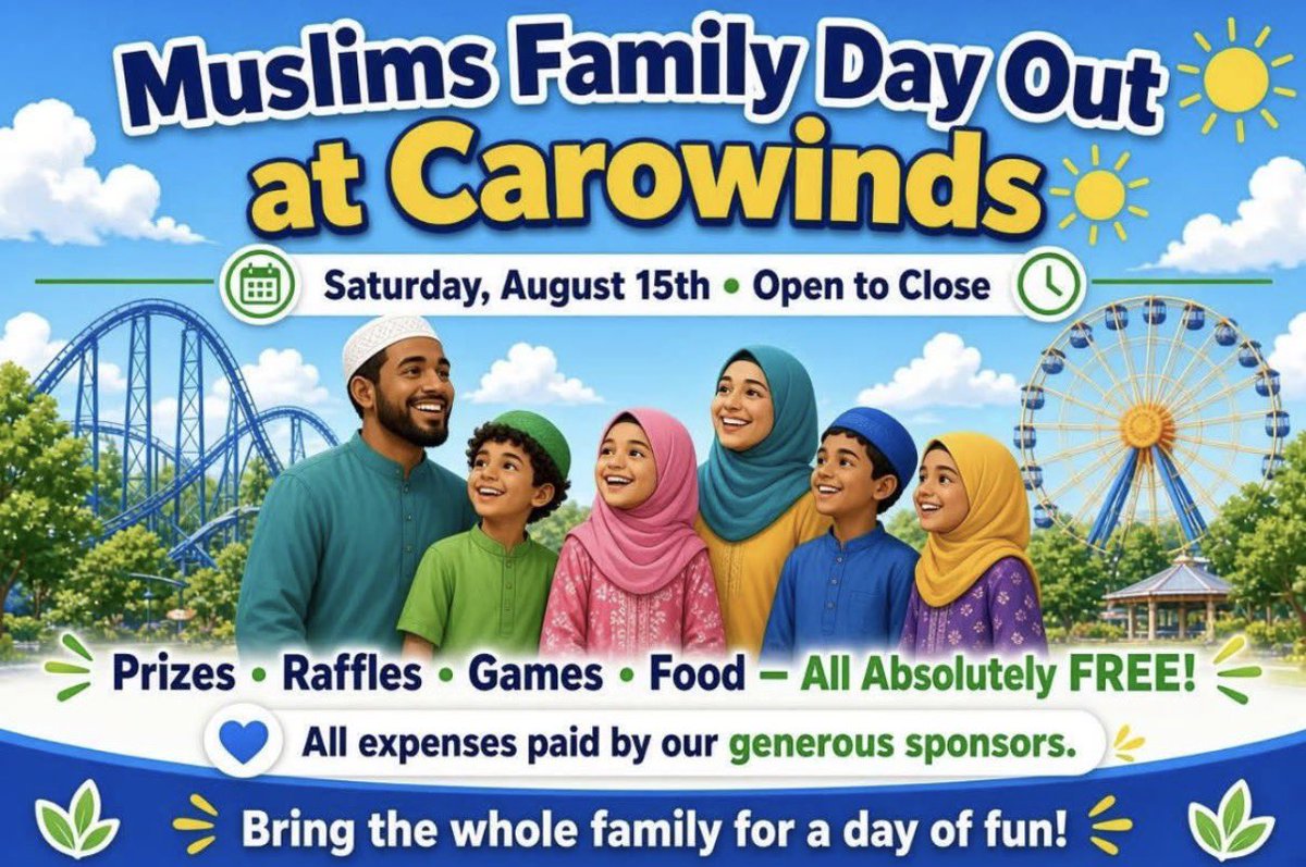 libsoftiktok's tweet photo. Carowinds Six Flags Park in North Carolina is hosting a “Muslims Family Day”

When is your Christian day @Carowinds? https://t.co/xk9muCaw0h