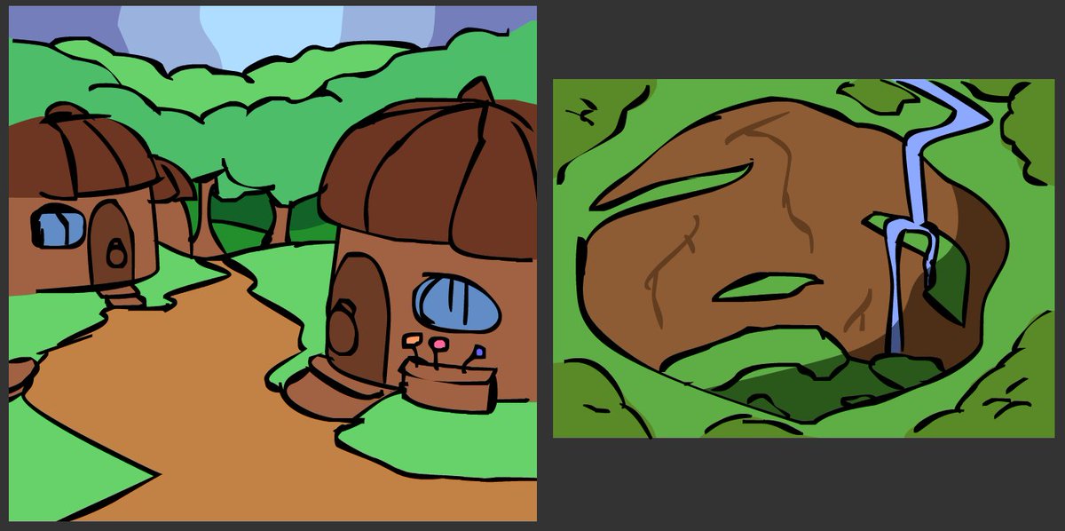 MyroidTypeArt's tweet photo. I'm designing a game called Elilim. It will be like Zeran's Folly / Leowald but
- play as a customized character
- RPG elements like stats, weapon masteries, jobs/classes
- equipment, loot, lots of weapons/spells
- open and not driven by a linear plot
- random side dungeons https://t.co/xsAVHLIRcB