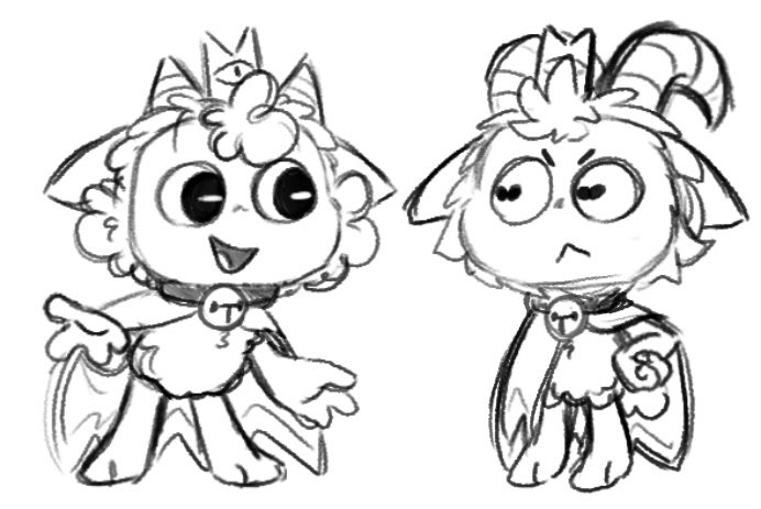 fnafdoodle's tweet photo. HAPPY BDAY, CULT OF THE LAMB! 🧡#cultofthelamb 
It's mine n my bf's most favourite game and we just keep on searching for matching merch of it <3 https://t.co/EkNa0mL2qa