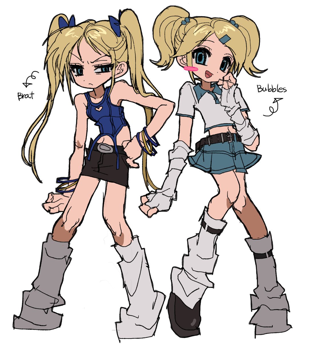 JJYEMING_'s tweet photo. Powerpuff Girls &amp; Powerpunk Girls https://t.co/PTay9Z5Zf6