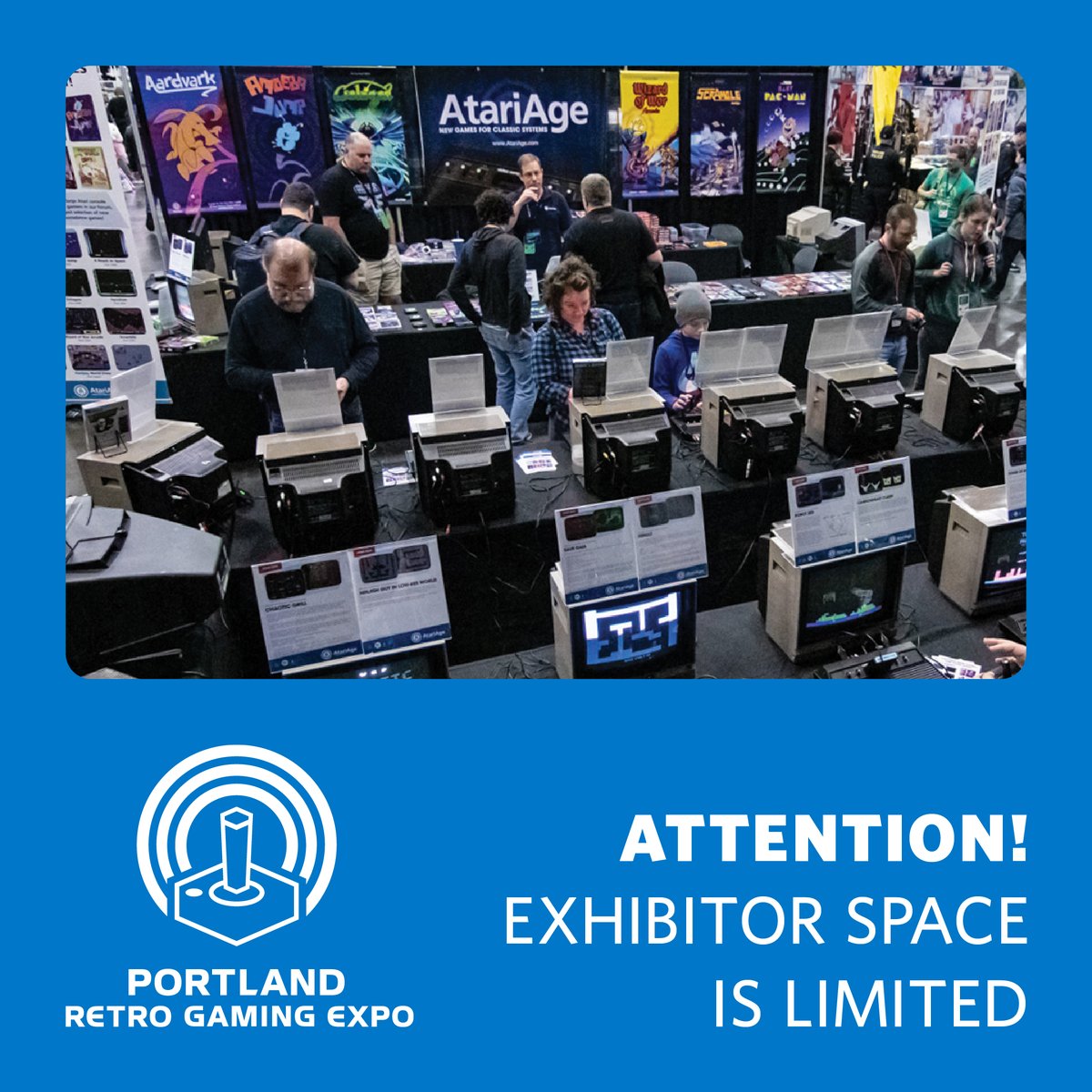 RetroGamingExpo's tweet photo. Some booth types are now sold out. Please book soon if you're interested in joining PRGE 2026 as an exhibitor!
https://t.co/oMxj7TAtCB
#prge #prge2026 #retrogaming https://t.co/Og58gW1mD2