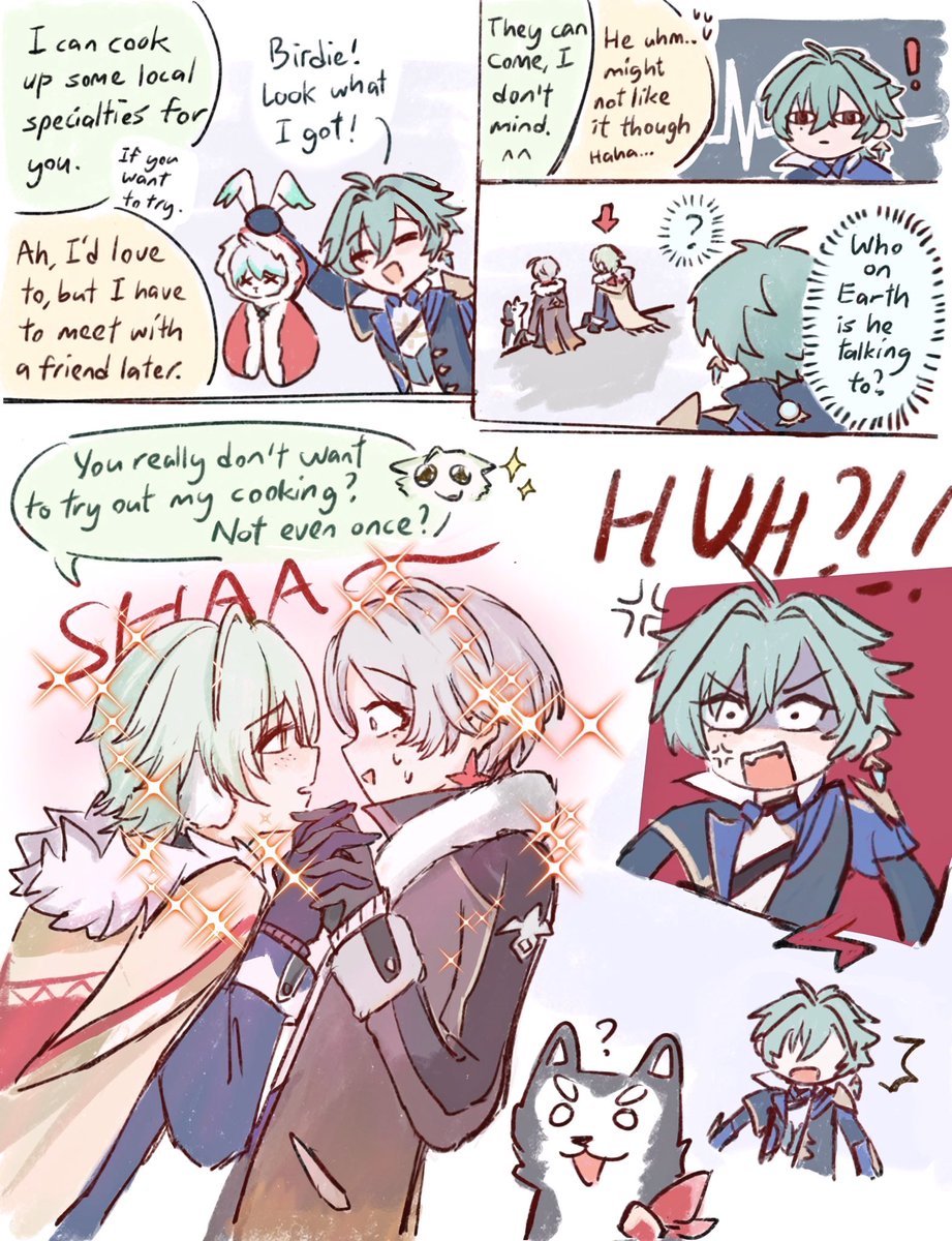yurara3110's tweet photo. (holy re-upload) Promise myself that I’ll finish this before snzehnaya comes ...
Anyway spreading my lohenillu and alyoillu propaganda #lohenillu
#lolluga #alyoillu
Read from left to right (2/3) https://t.co/o7HeAZshNm
