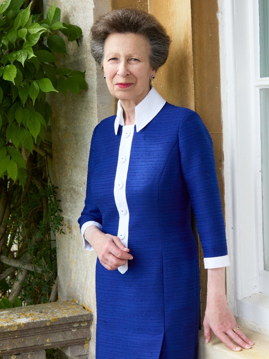 TheLaurences_'s tweet photo. Princess Anne photographed by John Swannell to mark her 75th birthday ✨💙 https://t.co/QWz12fKHrX