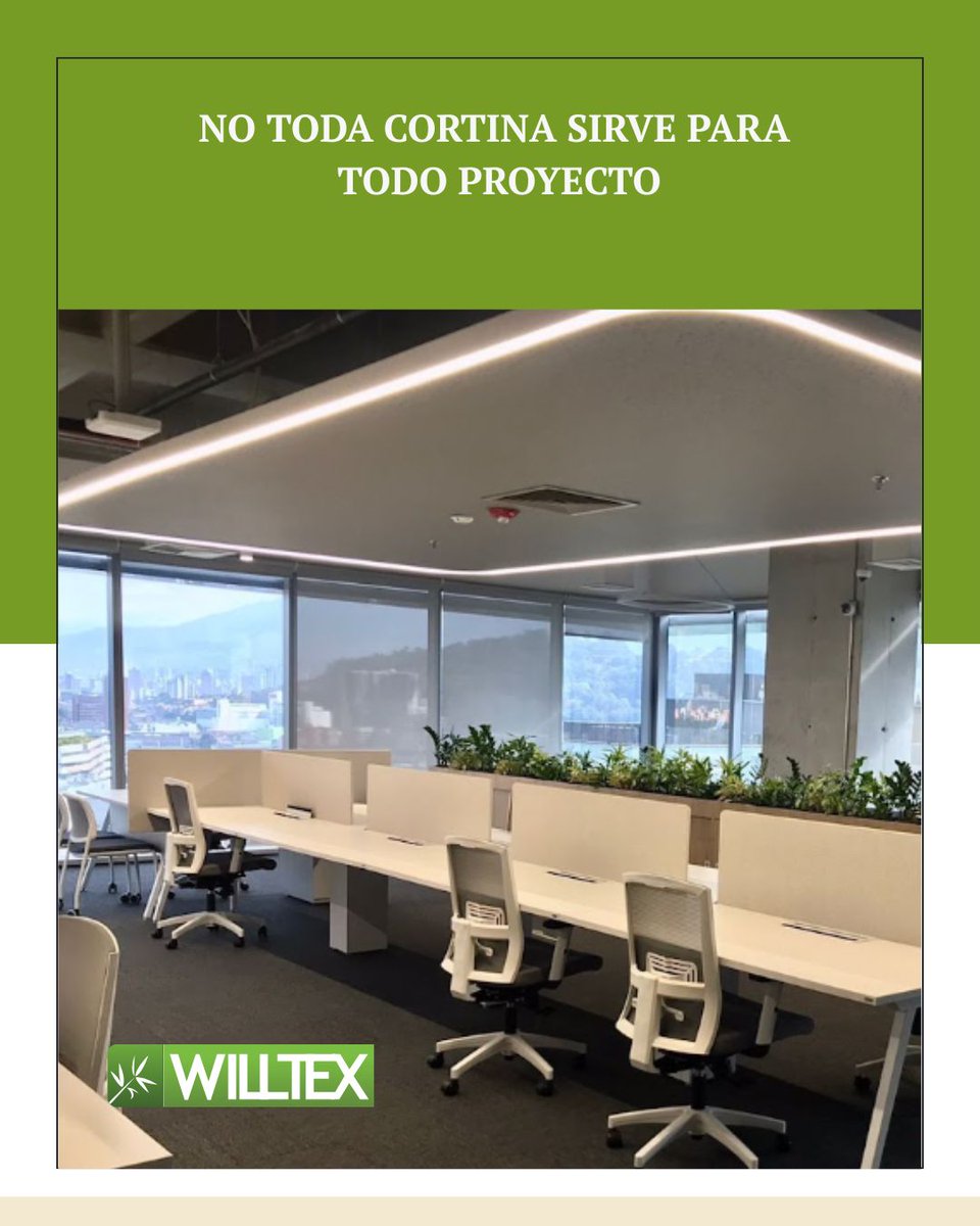 WilltexLtd's tweet photo. Screen, blackout y tejidos técnicos responden a necesidades distintas. Elegir bien evita errores de especificación.

Cotiza con Willtex. Bogotá Carrera 28 #77-29
601 805 4939 | +57 316 467 3577
info@willtex.co

#Willtex #Cortinas #Interiorismo #ArquitecturaB2B #Diseño https://t.co/OPO5TlU1ic