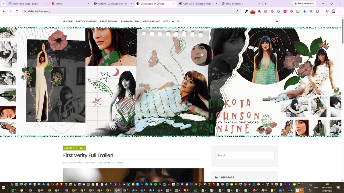 dakotajorg's tweet photo. The site and gallery have a new theme. (I did use an old template, but it looks fine)
Gonna work on affiliates and some info on sidebar
If anyone wants to be affiliates, let me me know! https://t.co/M66CJrJQAe