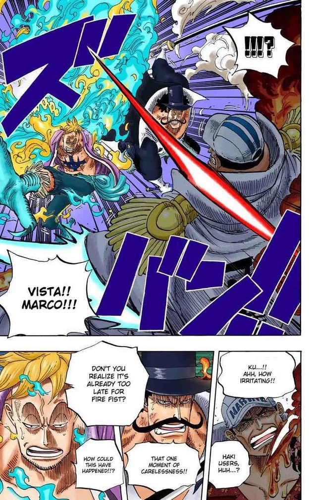 MJCanimate's tweet photo. @Astro_xoxo99 @SoloKruzader The admirals absolutely used advanced haki just like katakuri throughout the war https://t.co/bfaHw5qPmB
