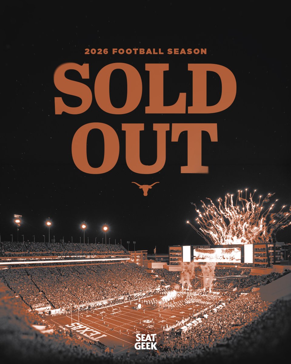 TexasLonghorns's tweet photo. can always count on Longhorn Nation 🤘

#HookEm https://t.co/aL4YoKgbNL