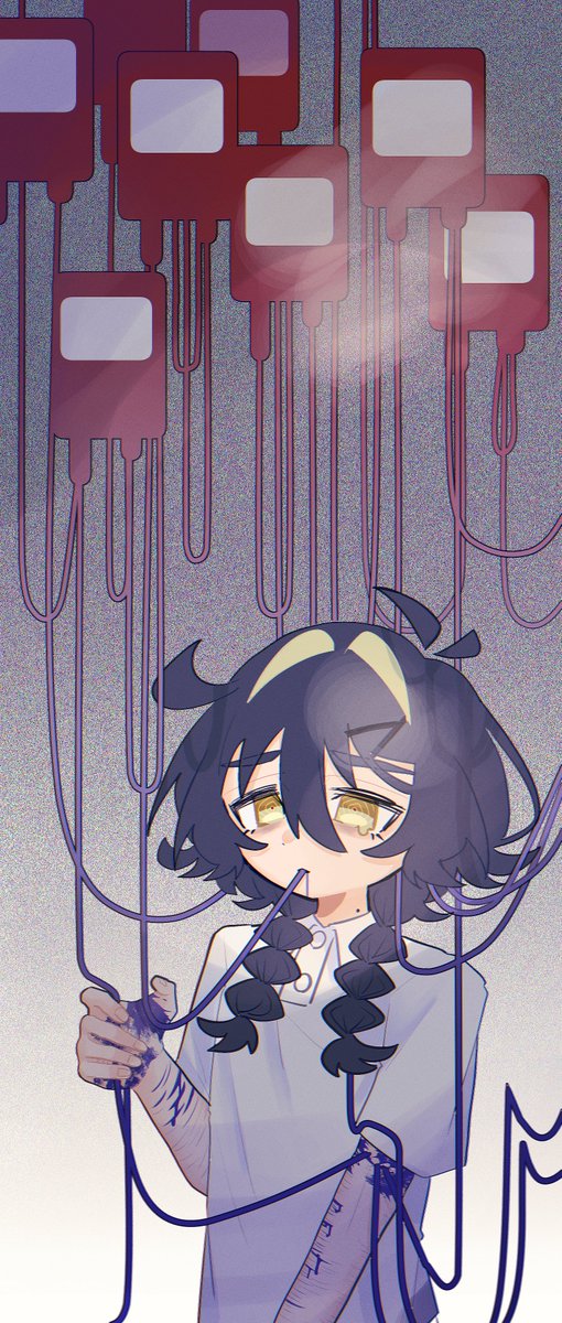 p___a_____'s tweet photo. #一次創作祭り夏の陣2026
便乗～🎶かわいく暗いのがすき！ https://t.co/SxNSFPQjiO