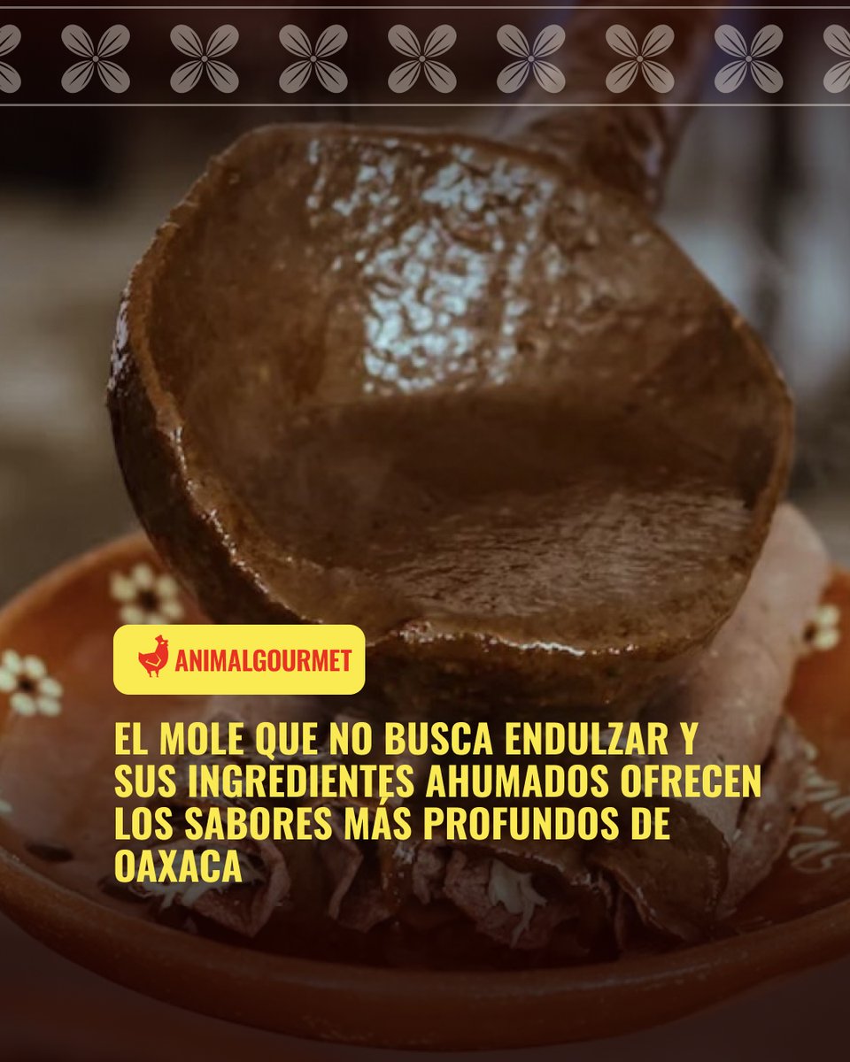 animalgourmet's tweet photo. 🟤🍗 Descubre la imperdible receta del mole chichilo, uno de los grandes favoritos y parte de los 7 moles tradicionales de Oaxaca.

https://t.co/0zR6ucYZRo

#molechichilo #molesmexicanos #molesdeoaxaca #comidaoaxaqueña #AnimalGourmet https://t.co/xUIw60CFb1