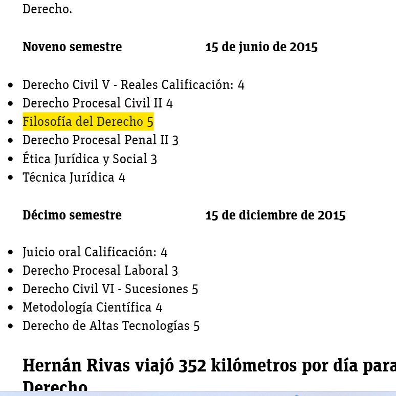 JorgeRolonLuna's tweet photo. Lo que nadie está señalando es que Hernán Rivas tuvo un 5 en Filosofía del Derecho. Yo -nadie más- notaba que sus puntos fuertes eran,  entre otras cosas, el rigor conceptual, la claridad argumentativa, el conocimiento teórico e histórico (se podía entrever que había coqueteado con el positivismo, para luego volverse un realista clásico), su capacidad interpretativa, su sensibilidad ética y normativa así como su formación interdisciplinaria (incorporando ideas de política, economía, sociología y semiótica). I knew it!