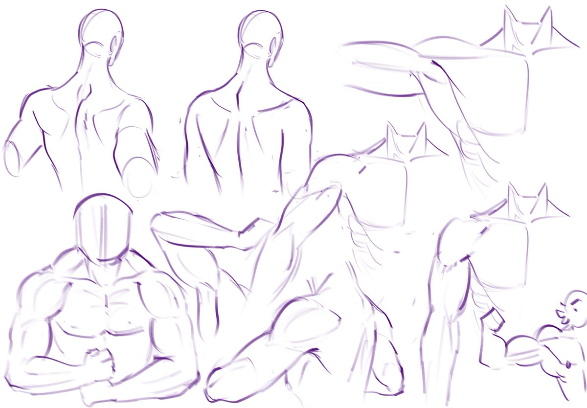 pranalidraws's tweet photo. doing some studies on my own too
#humananatomy #anatomy #anatomyart https://t.co/lfoPwq8Jes