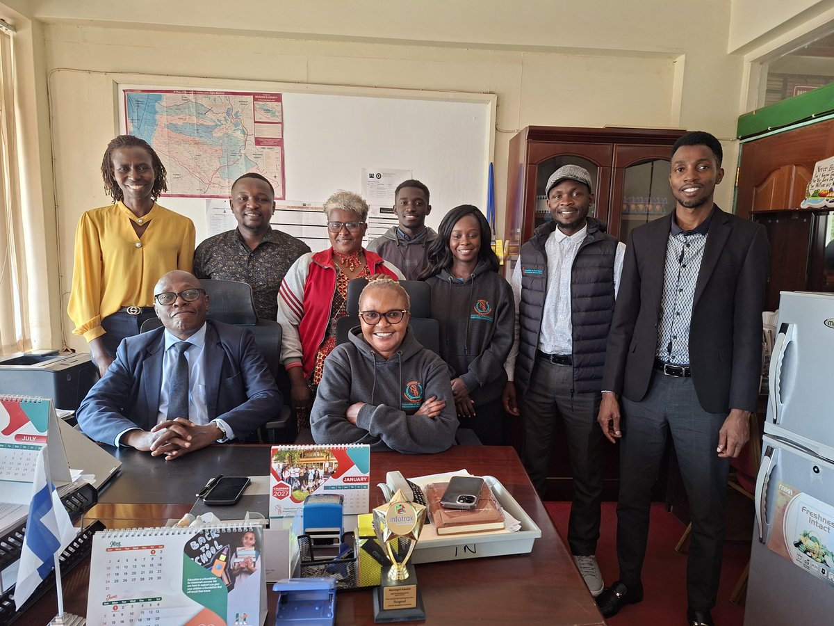 FedwenKenya's tweet photo. @Fedwen visited the Murang’a County Department of Health to discuss inclusive and #accessiblehealthcare for #Deafcommunities 
Thank you for welcoming us and creating space for meaningful dialogue. We look forward to continued engagement, and action towards an inclusive healthcare https://t.co/barS74m4CO