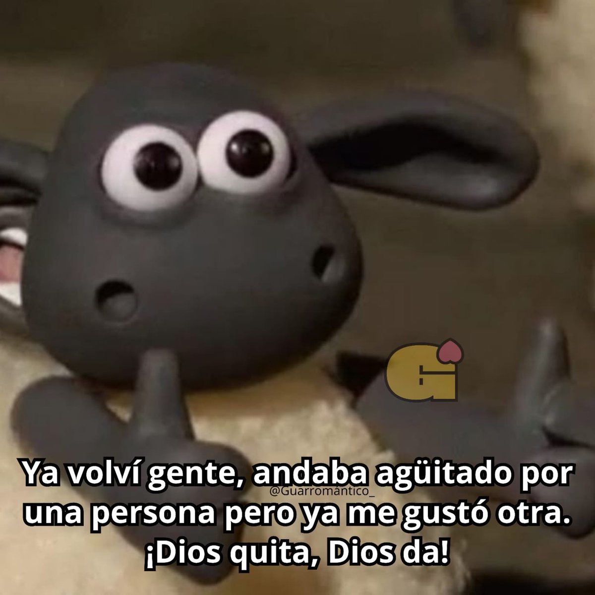 Guarromantico_'s tweet photo. Volví. https://t.co/RRm0U1RKiB