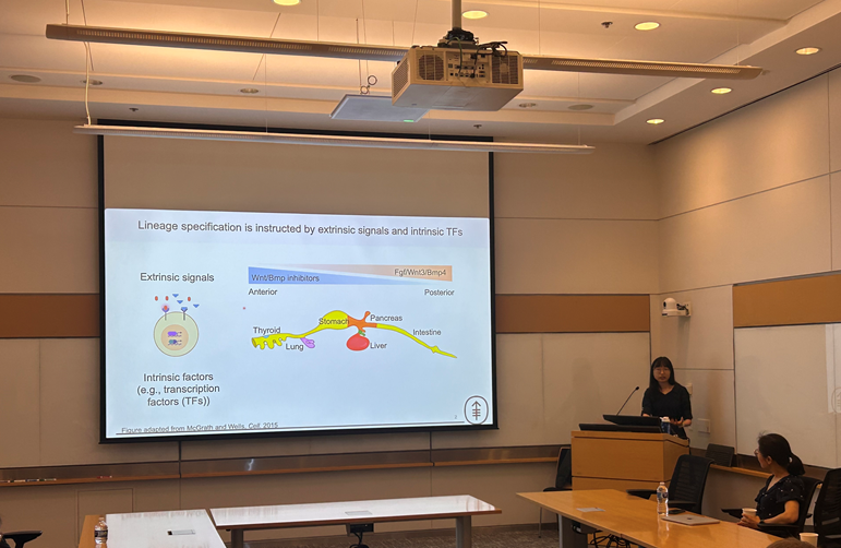 GSKGradSchool's tweet photo. Congratulations to GSK PhD student Dingyu Liu in the lab of @DanweiHuangfu for defending her thesis entitled "Functional Genomic Dissection of Lineage Specification
in Human Pancreas Development and Diabetes." https://t.co/SSbaSe7H6f