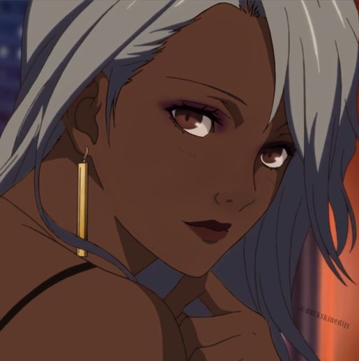 darkskinedits's tweet photo. Sae Niijima with dark skin https://t.co/nb7Mcr2YWS