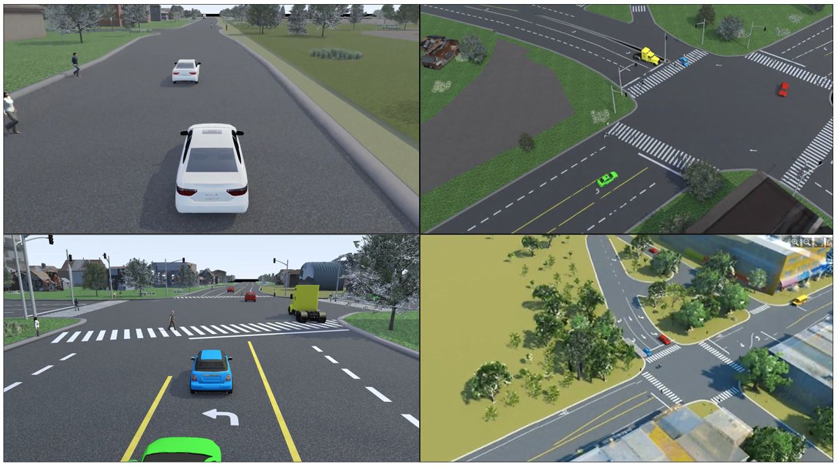 MATLAB's tweet photo. How do you create simulation ready driving environments without the overhead of lidar-based HD maps?

See how compact maps can be converted into simulation ready environments for RoadRunner, supporting ADAS and automated driving development and testing: https://t.co/47a7mMqvDB https://t.co/iNfgvAZqlB