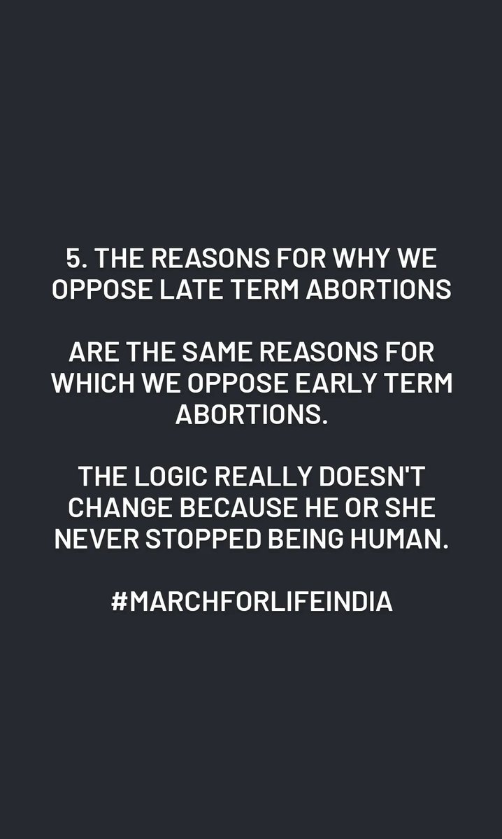 LarissaClitus's tweet photo. #marchforlifeindia #prolife https://t.co/PHL9RVsEjF