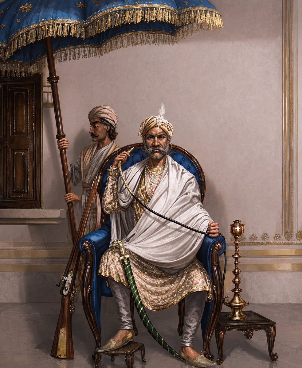 purvispartan's tweet photo. Babu Kunwar Singh

A Parmar Rajput, who captured the city of Arrah along with soldiers of Danapur , Bhojpuri soldiers and other companions.
Despite the many efforts of the British , Bhojpur remained independent for a long time.

A thread

{1/3} https://t.co/1q4mYHr7fw