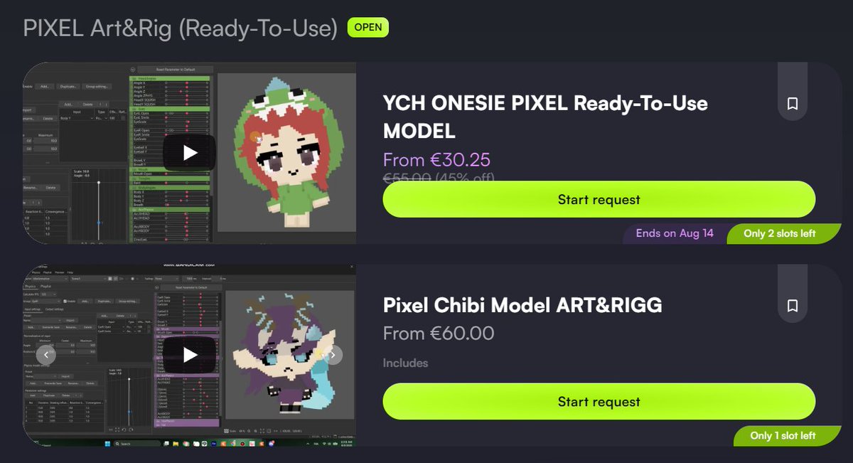 Upxide1's tweet photo. PIXEL MODEL FOR @PolarisNebulair !!
     -> LOOK AT HOW CUTE THE EXPRESSIONS AREEE
Go get yours!
https://t.co/iSPPaHOCEi
Artist @DevonDevilOrig https://t.co/4Ja0Iunk2Z
