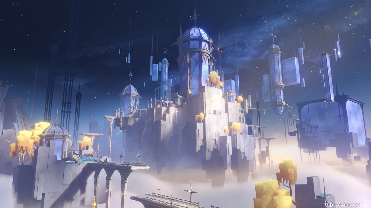 KomemosIG's tweet photo. Thank you Genshin for another amazing year of story and beautiful places to explore! 🌙

Nod-Krai was absolutely incredible and I enjoyed every seconds of it.
I still love Genshin just like 6 years ago, I cannot wait to explore Snezhnaya tomorrow 😍

Hope everyone has fun! ✨ https://t.co/rNoiUg4f7S