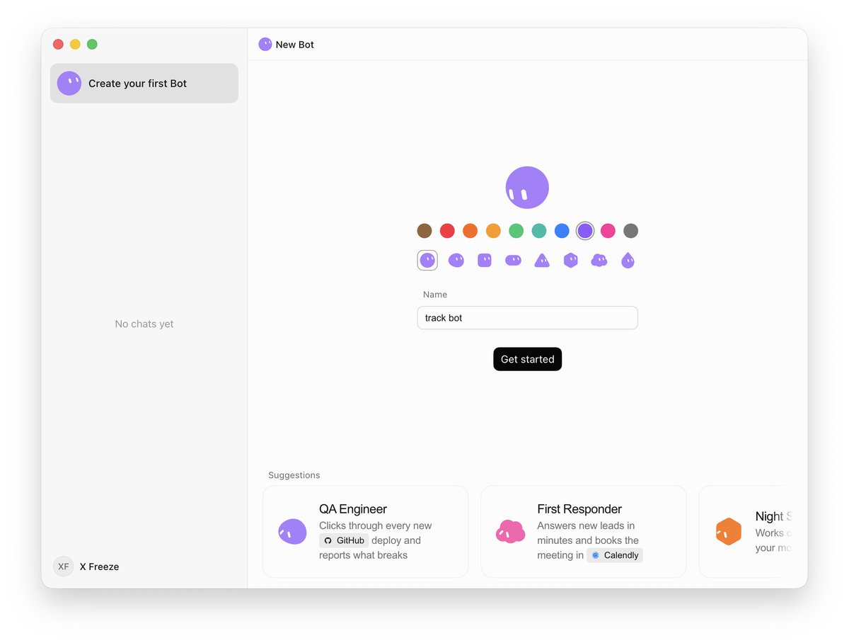 XFreeze's tweet photo. One of the coolest parts of Grok Bot is how customizable it is

You can create completely different Bots for different jobs, give each one its own identity and workflow, and then power them using your existing SuperGrok subscription https://t.co/JymBwhRS2T