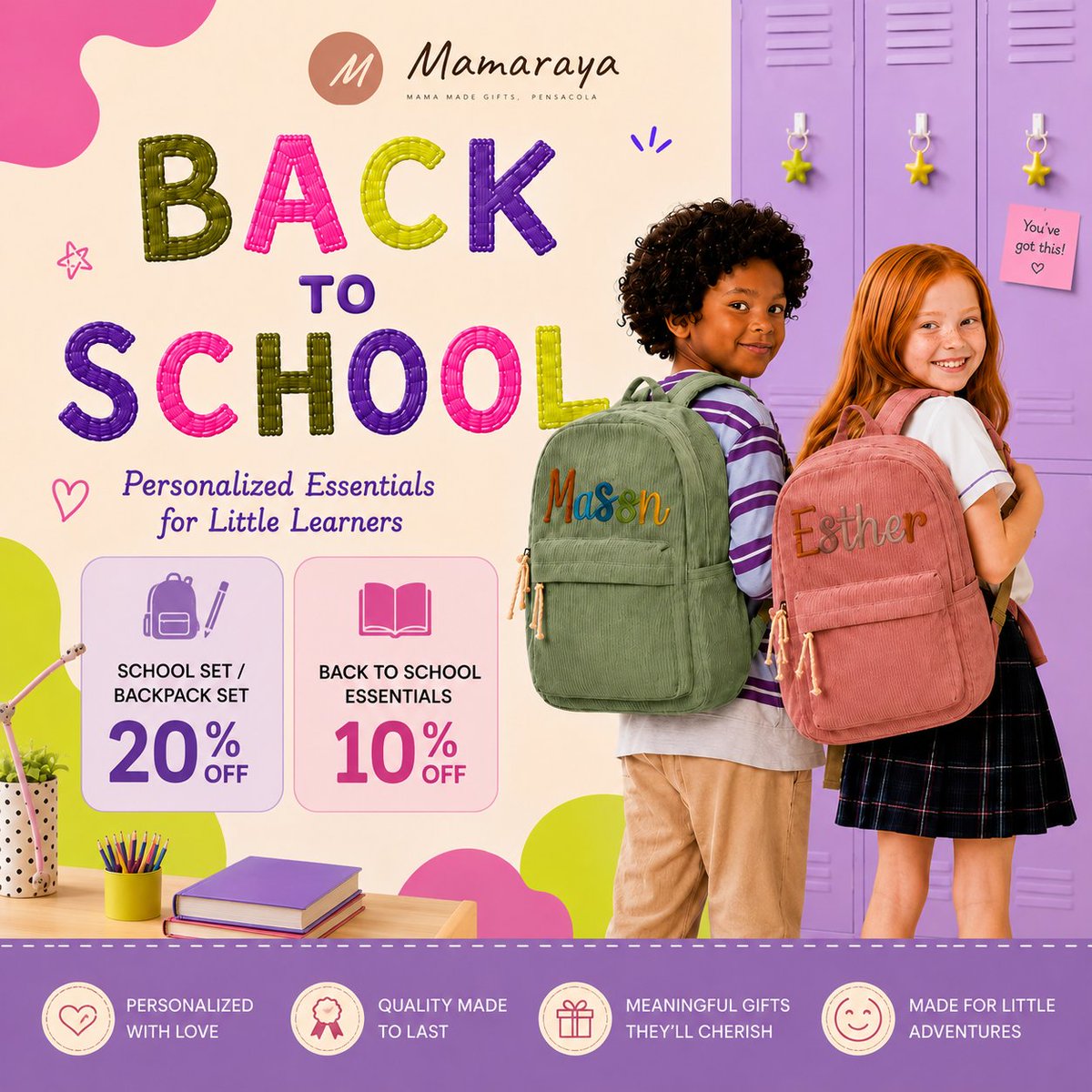 CodeSpotr's tweet photo. Back-to-school shopping for the little ones?

MamaRaya has 20% OFF School &amp; Backpack Sets + 10% OFF Essentials and there’s a coupon that can help you save even more.

👉 Check the latest MamaRaya coupon code: https://t.co/rmYlY2B9Py

#AD #MamaRaya #CodeSpotr #BackToSchool https://t.co/1eQacRsDo8