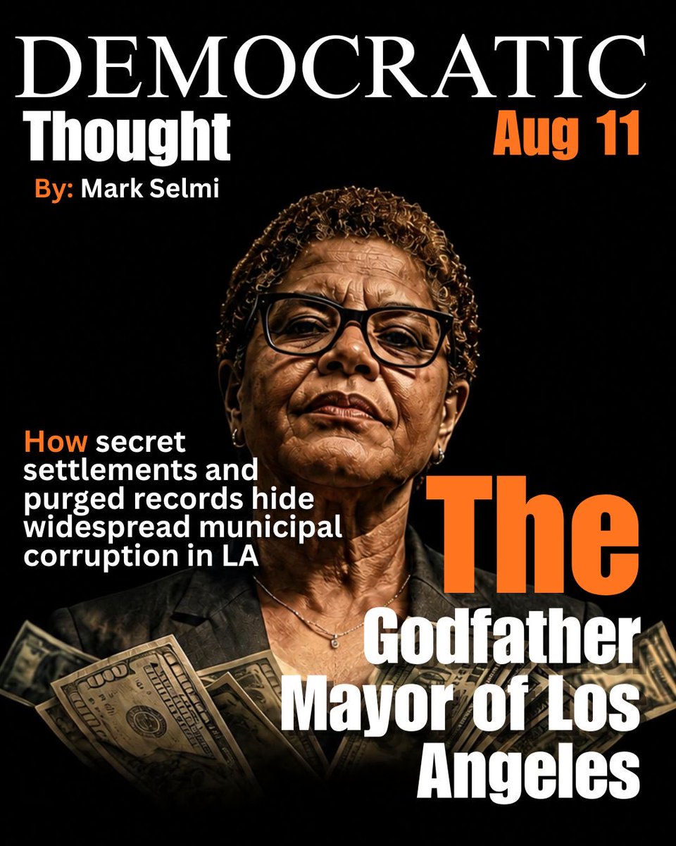 markselmi's tweet photo. When billions in LA taxpayer dollars yield empty rooms for the homeless, contracts for husbands, &amp; fabricated crises, the diagnosis is clear. Karen Bass’s mayoral governing style is to reward her inner circle, suppress audits, &amp; force taxpayers to foot the bill for the cover-up. https://t.co/OuH9h8IEXi