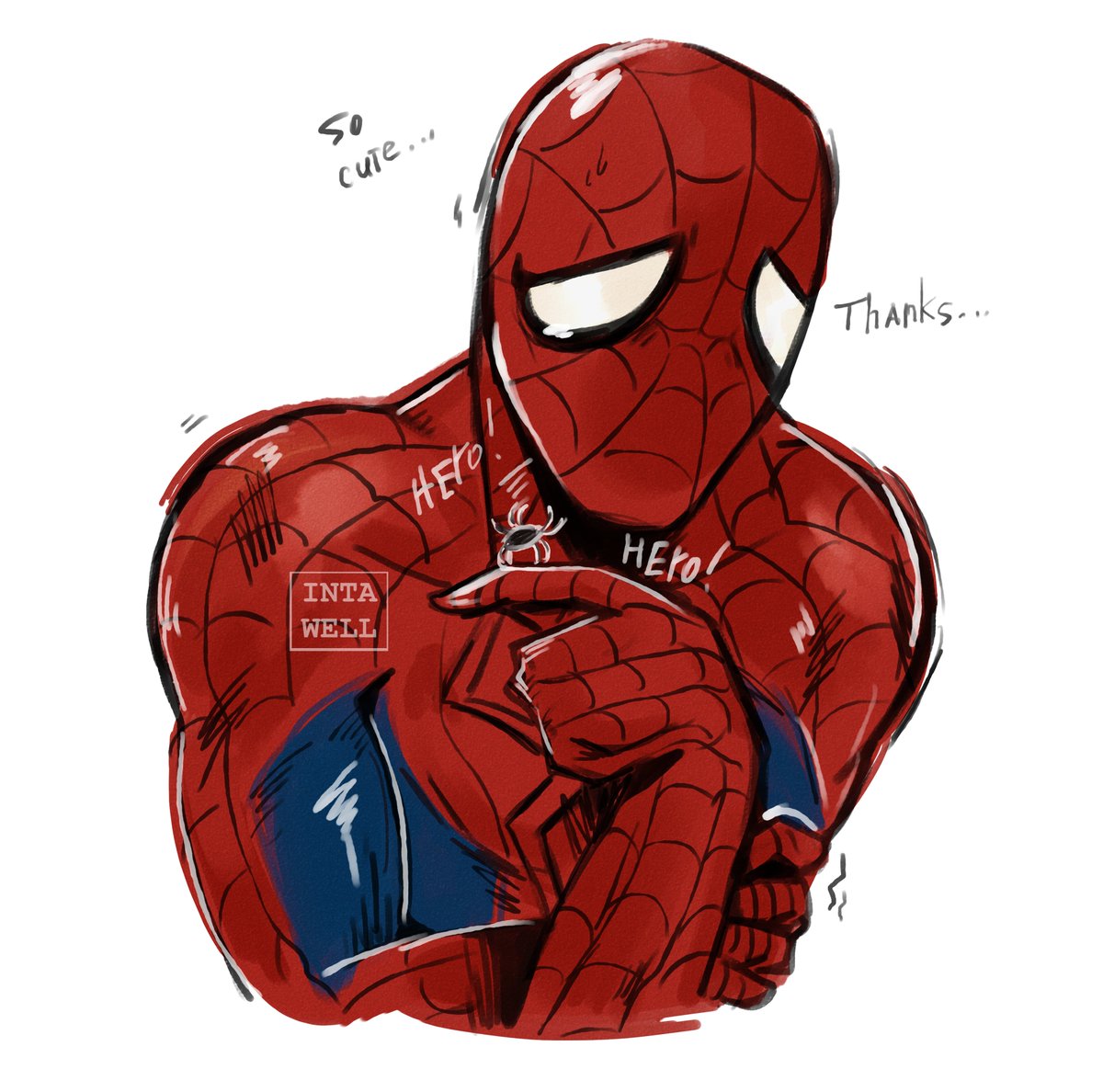 inta_well's tweet photo. 🥹❤️
#spiderman📷 #marvel #digitalat #PeterParker #spidermanfanart #artistofx #marvel https://t.co/sne9RMXVZx