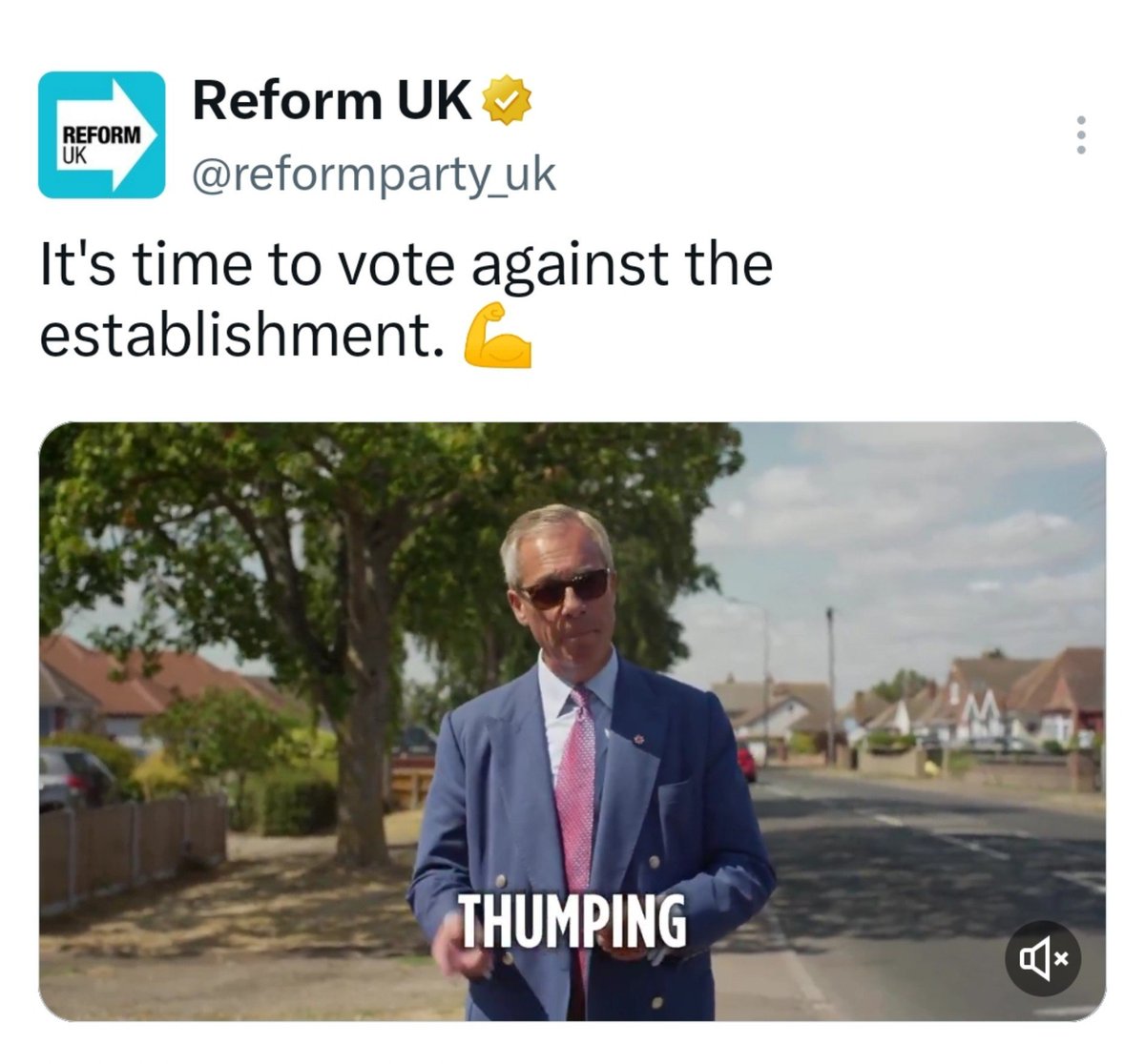 Parody_PM's tweet photo. It's time to vote against the establishment.
So vote Count Binface. https://t.co/t2CyrLxqNM