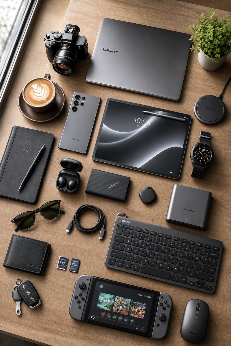 xtreamers247's tweet photo. POV: Your dream setup finally came together. 🖤🔥 Which one are you taking first? 👀

#TechTok #Samsung #TechSetup #Gadgets #DreamSetup #TechLover https://t.co/nxttoWGCam