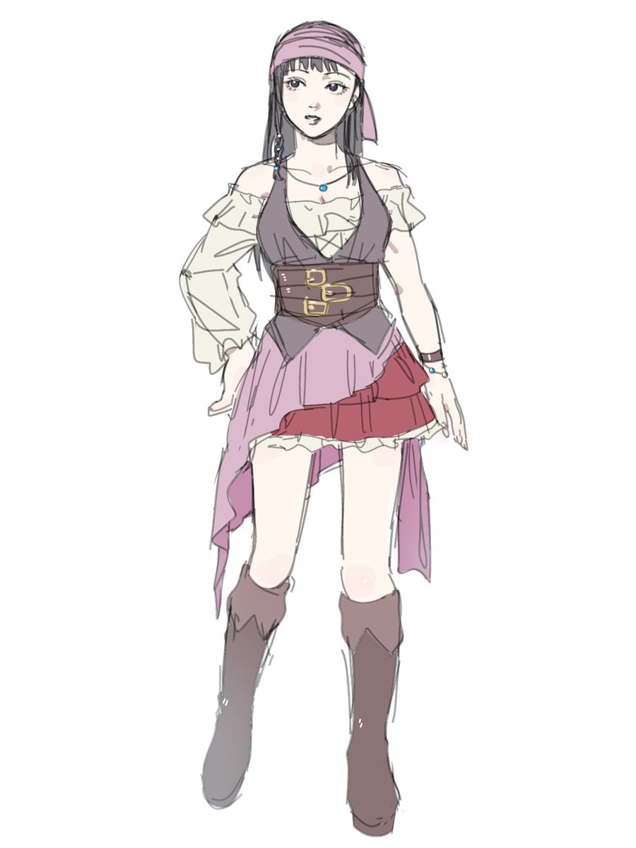 _a3mk's tweet photo. 🏴‍☠まきさん描いてました https://t.co/V2kDJtJn8A