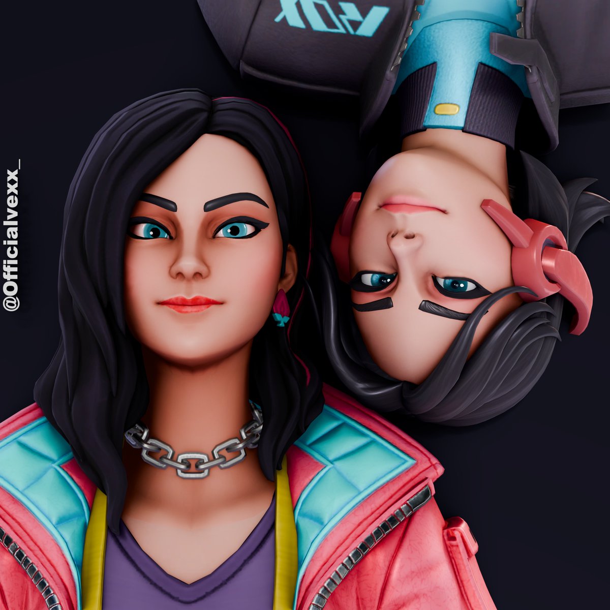 vexxspr1ng's tweet photo. Rox and Rox

#Fortnite #FortniteArt #Fortography #FortniteFanArt #FortnitePacificBreak #FortniteRox https://t.co/BrTm1Usrji