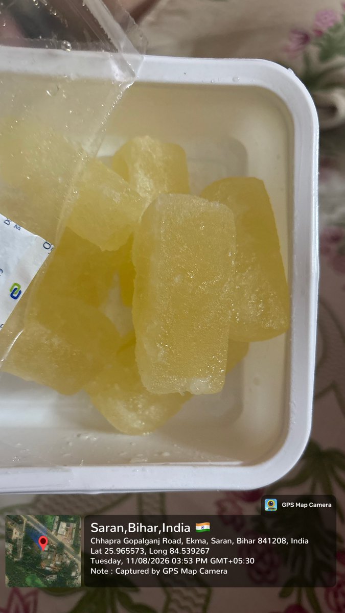 Malay_21's tweet photo. Hey @letsblinkit, your algorithmic customer service is actively shielding a massive food safety hazard. I received a chemically degraded, foul-smelling, and soggy box of Agra Petha (Order #ORD25423671442) from your Chapra, Bihar dark store.
When I provided video evidence of the spoiled food, your support team flatly refused a ₹151 refund because your system requires a physical return to the exact original delivery GPS coordinate. You expect a customer to travel a 60km round-trip for spoiled food?
Huge appreciation to FDA Commissioner @Tukaram_IndIAS & Maharashtra FDA for recently suspending a Blinkit license in Mumbai over expired food. I want to inform the authorities that this is a NATIONWIDE systemic failure of proper storage and FIFO systems, not just a local issue!
I refuse to let corporate algorithms bypass the law. I have formally registered a grievance with @jagograhakjago (Docket: 9921880) and officially reported this dark store (FSSAI Lic: 10426250000176) to Bihar Food Safety Commissioner Shri Lokesh Kumar Singh. Stop playing with public health! @fssaiindia @letsblinkit, @fssaiindia @jagograhakjago 

@Tukaram_IndIAS