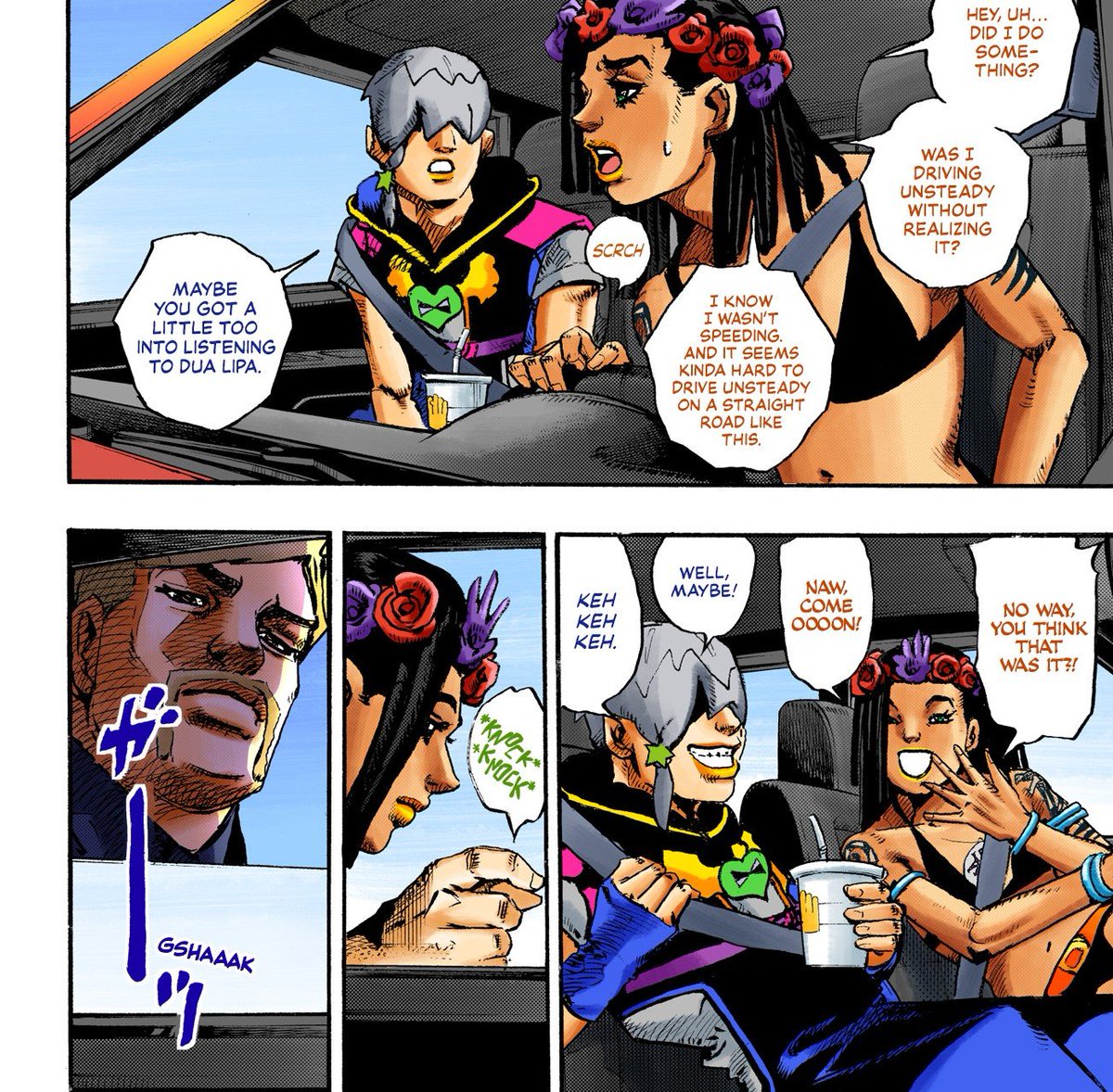 jokufool's tweet photo. Dua Lipa name drop in 14 pages of the 1st chap I love this part already😭😭 https://t.co/cwniSwsCup