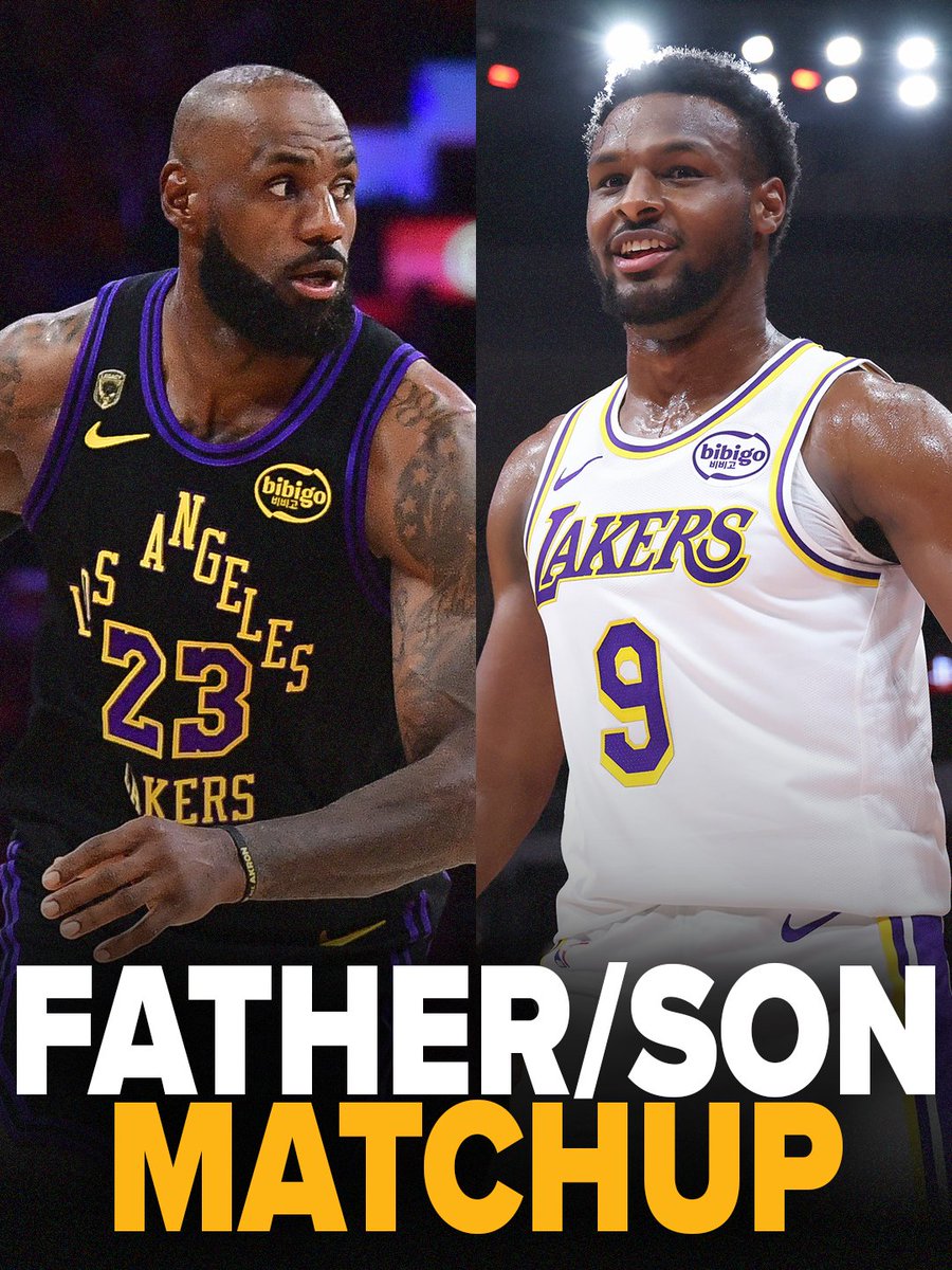 WilliamHillUS's tweet photo. CHRISTMAS DAY FATHER-SON MATCH UP! 🎉 LeBron James and Bronny are going to set history by playing against each other 🫪

#NBA https://t.co/ioyFiNgD7a