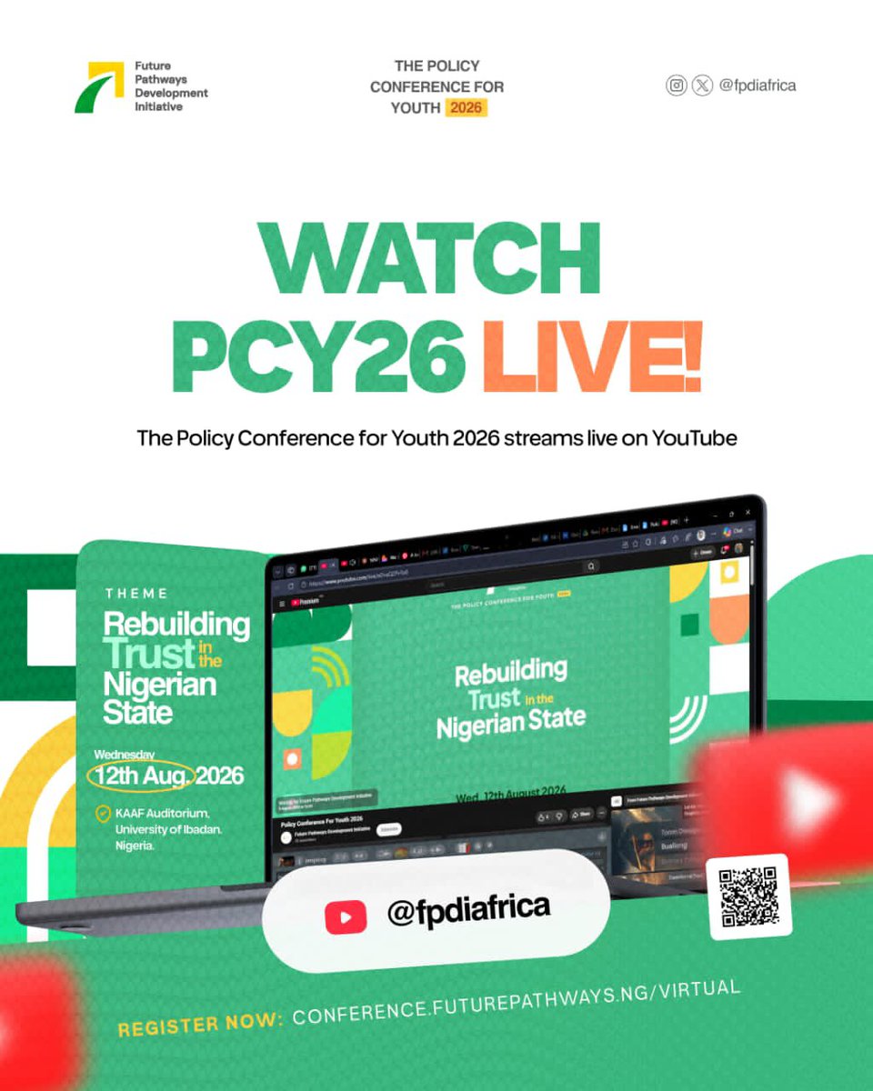 CORNERSTONE_5's tweet photo. I have the honor to host Fuoye watch party ๐๐ฅฐ
Join me tomorrow if you're still in Oye,Fuoye by 10am at the Fuoye innovation hub.
#Fuoye
#Live
#PCY
#FPDI
#PolicyConference2026
#PolicyChallenge2026 https://t.co/BVGMsjvtKY