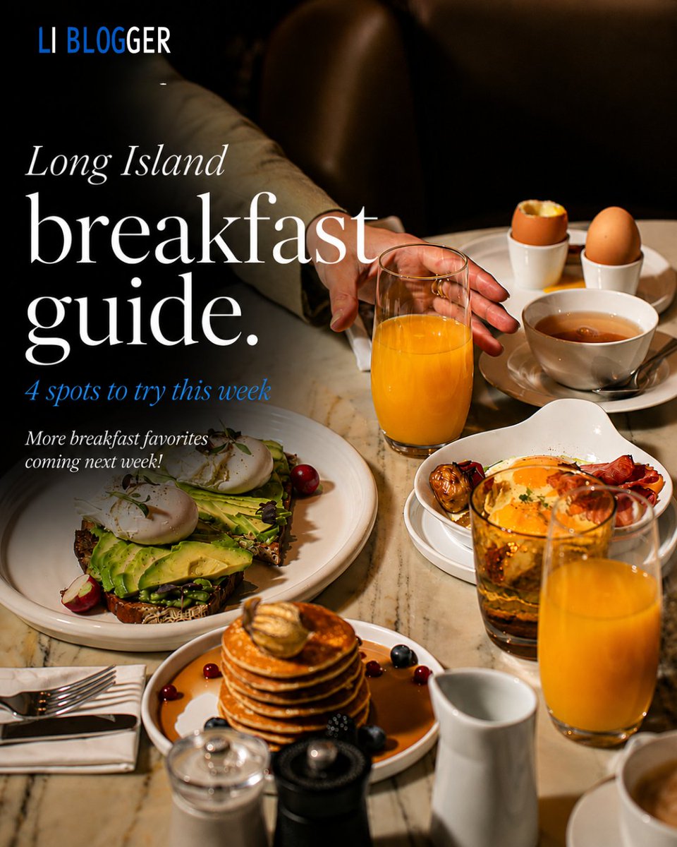 RaeParth2's tweet photo. 🥞 Long Island Breakfast Guide
4 spots worth waking up for:
📍 Atlantica on the Ocean – Long Beach
📍 Babylon Bean Coffee House – Babylon
📍 Bayview Kitchen – Patchogue
Which one are you trying first? ☕🥯
#LIBlogger #LongIsland #LongIslandEats #BreakfastGuide https://t.co/Ji8SSEZlnw