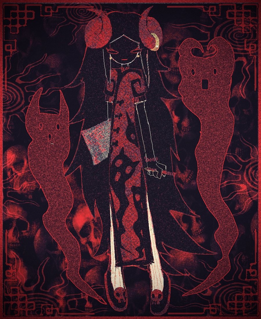 tokeninhidden's tweet photo. 依旧aradia 但是我不是很满意这次设计 https://t.co/KKJ57uAdfy